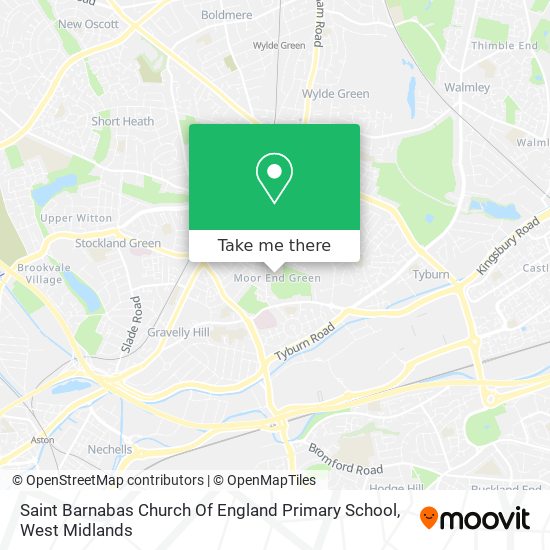 Saint Barnabas Church Of England Primary School map
