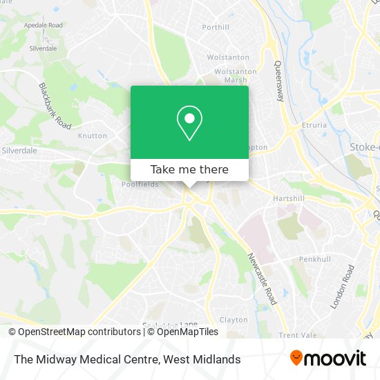 The Midway Medical Centre map