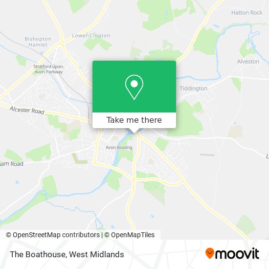 The Boathouse map