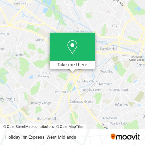 Holiday Inn Express map