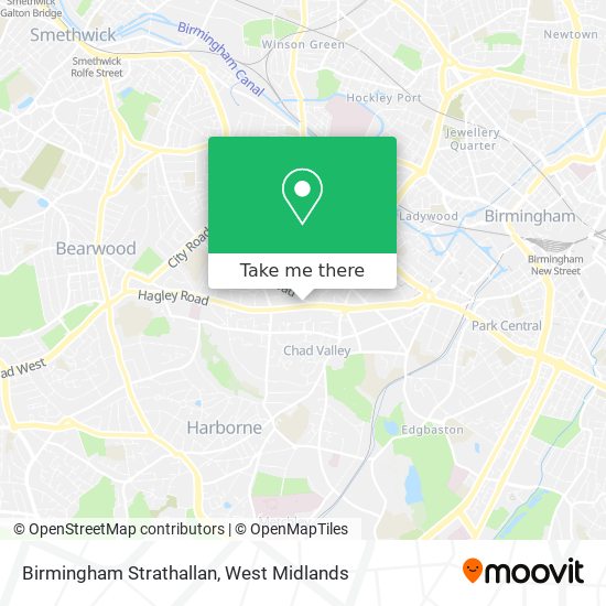 Birmingham Strathallan map