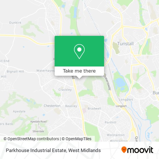 Parkhouse Industrial Estate map