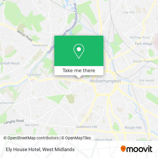 Ely House Hotel map