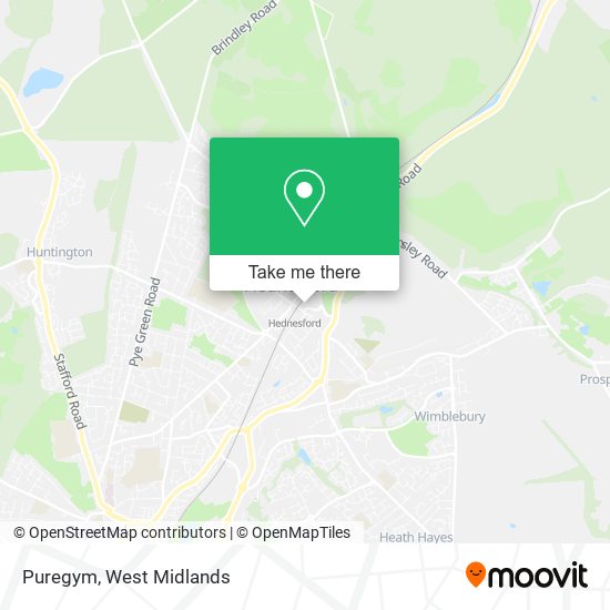 Puregym map