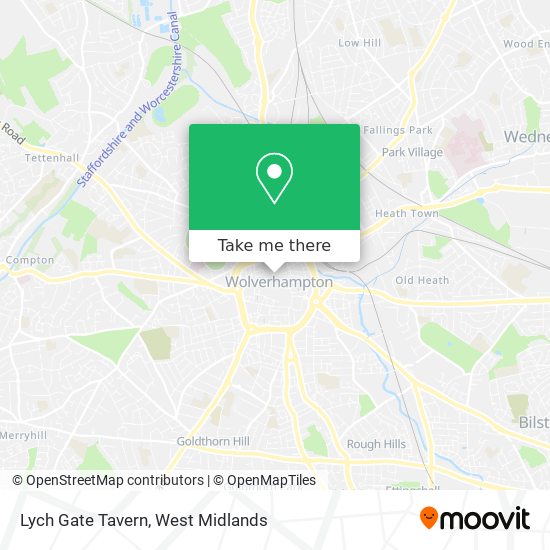 Lych Gate Tavern map