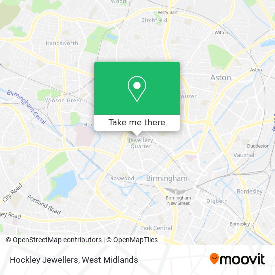 Hockley Jewellers map