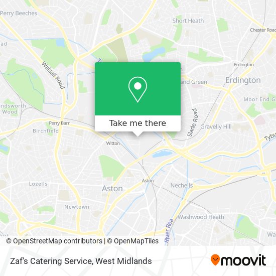 Zaf's Catering Service map