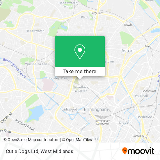 Cutie Dogs Ltd map