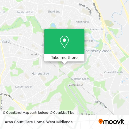 Aran Court Care Home map