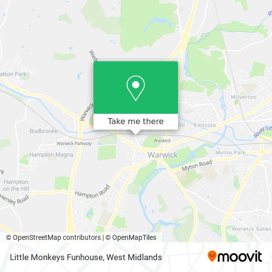 Little Monkeys Funhouse map