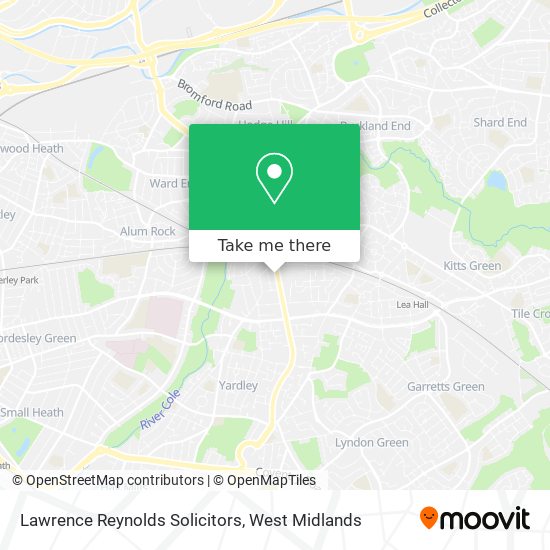 Lawrence Reynolds Solicitors map