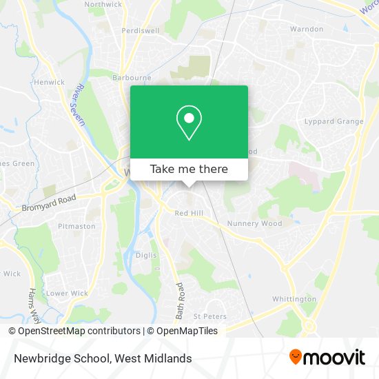 Newbridge School map
