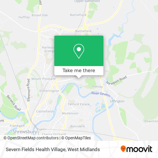 Severn Fields Health Village map