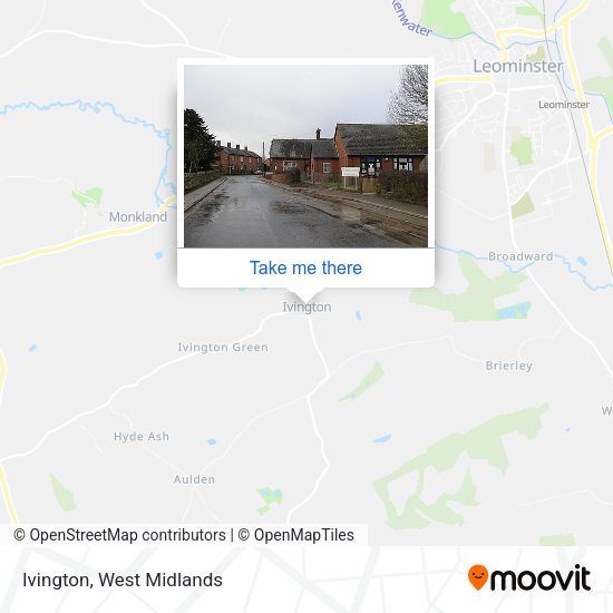 Ivington map