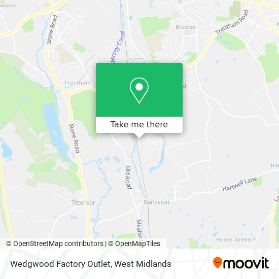 Wedgwood Factory Outlet map