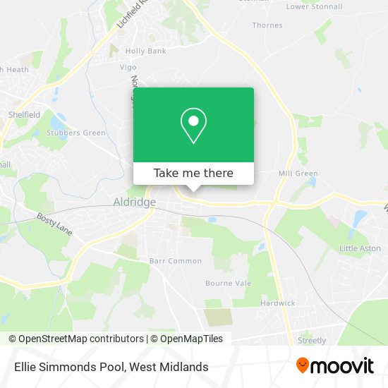 Ellie Simmonds Pool map