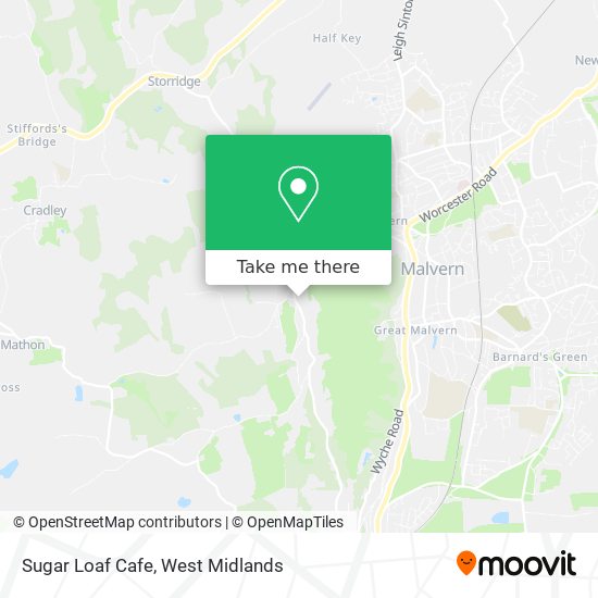 Sugar Loaf Cafe map
