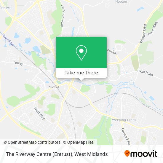 The Riverway Centre (Entrust) map