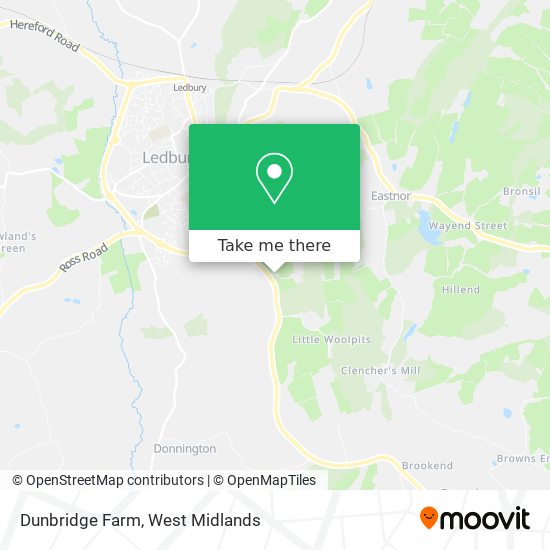 Dunbridge Farm map