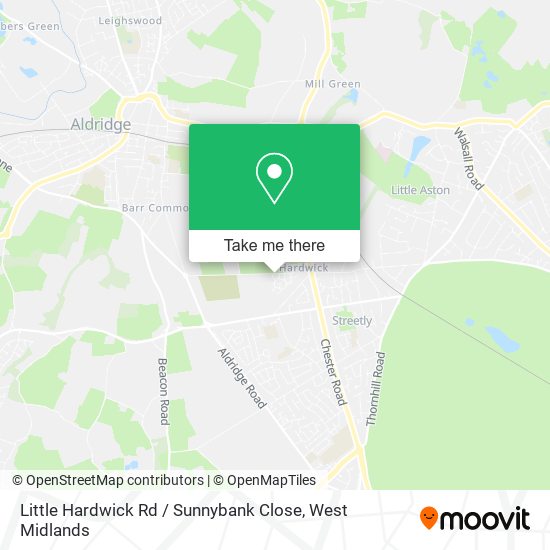 Little Hardwick Rd / Sunnybank Close map