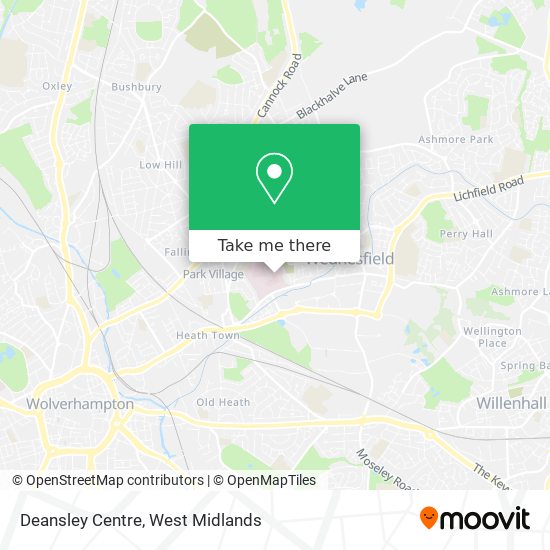 Deansley Centre map