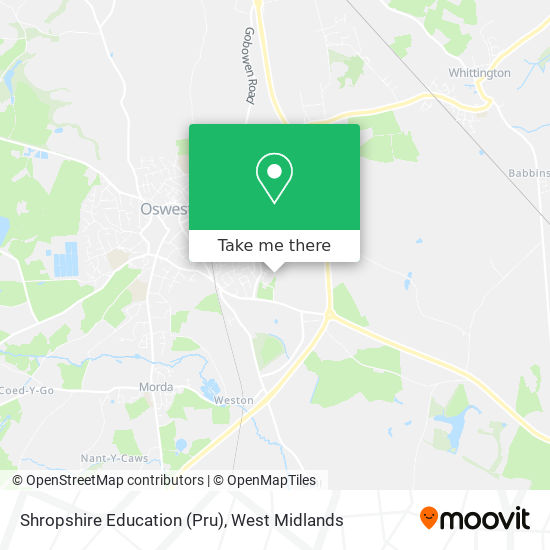 Shropshire Education (Pru) map