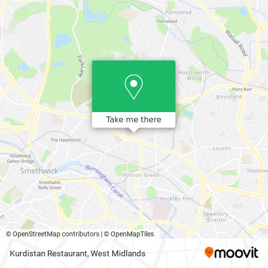 Kurdistan Restaurant map