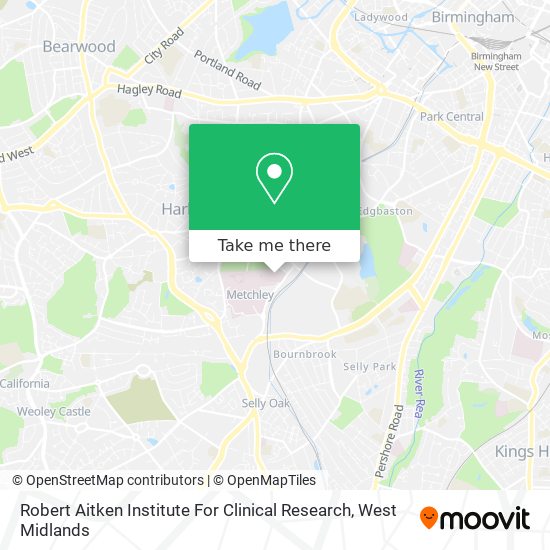 Robert Aitken Institute For Clinical Research map