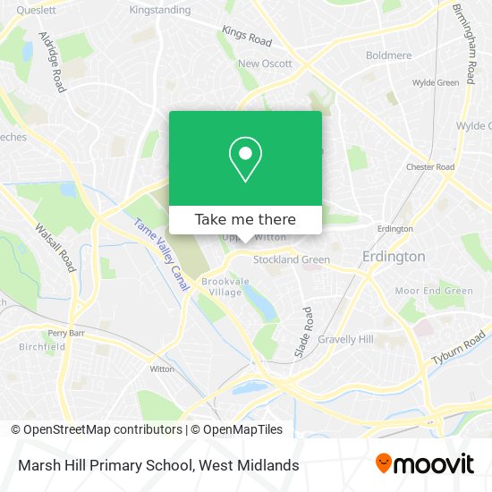 Marsh Hill Primary School map