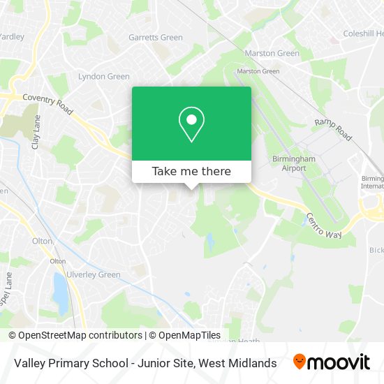 Valley Primary School - Junior Site map