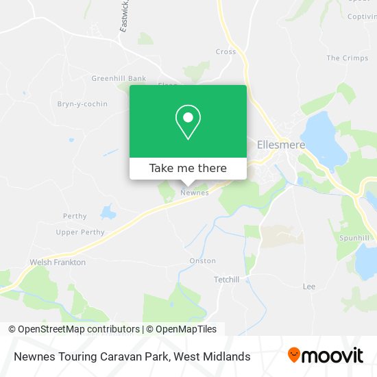 Newnes Touring Caravan Park map