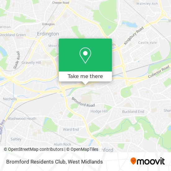 Bromford Residents Club map