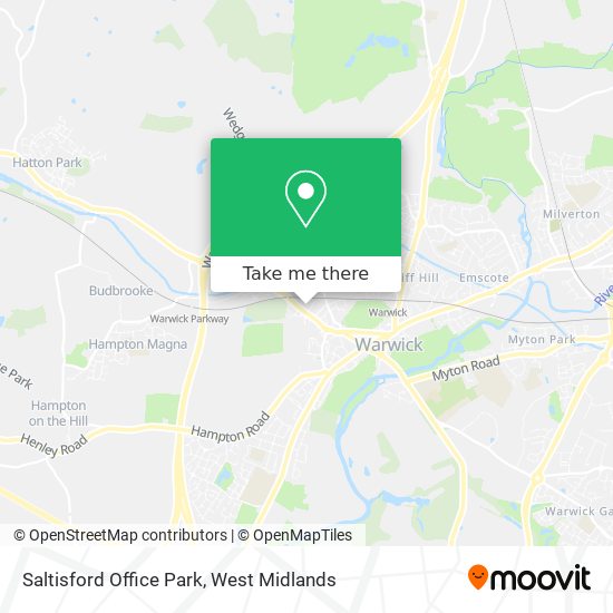 Saltisford Office Park map