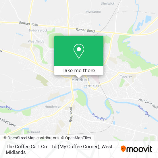 The Coffee Cart Co. Ltd (My Coffee Corner) map