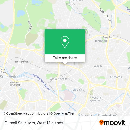 Purnell Solicitors map