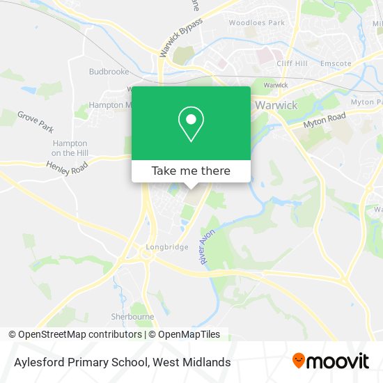 Aylesford Primary School map