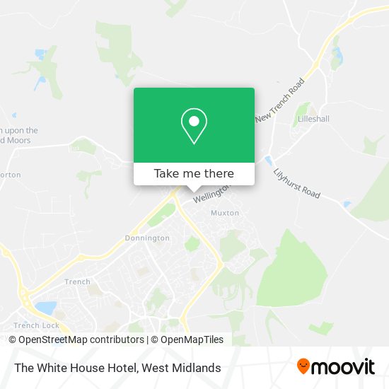 The White House Hotel map
