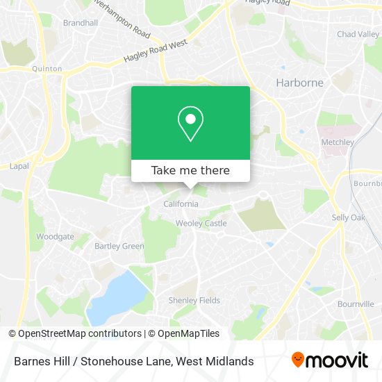 Barnes Hill / Stonehouse Lane map