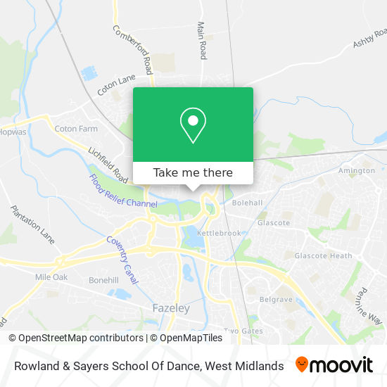 Rowland & Sayers School Of Dance map