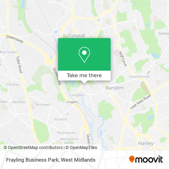 Frayling Business Park map