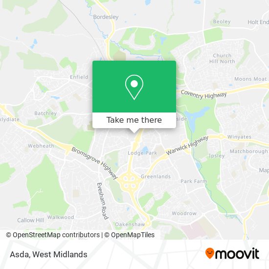 Asda map