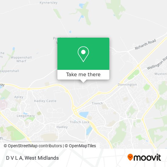 D V L A map