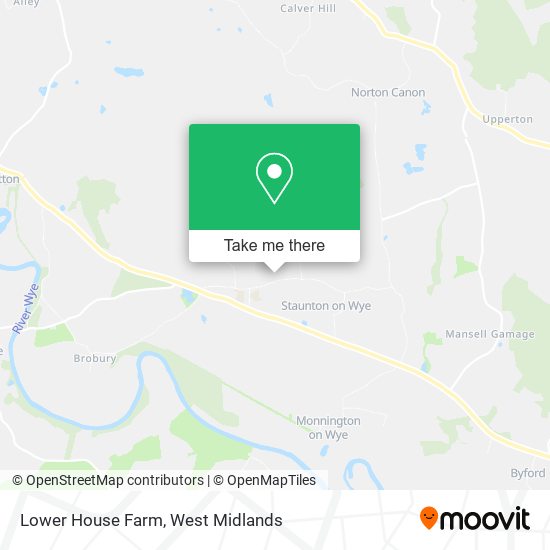 Lower House Farm map