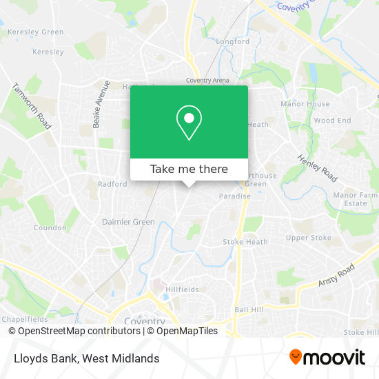 Lloyds Bank map