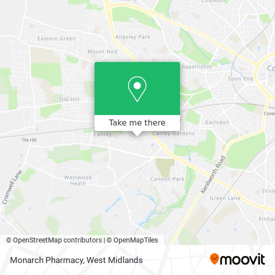 Monarch Pharmacy map