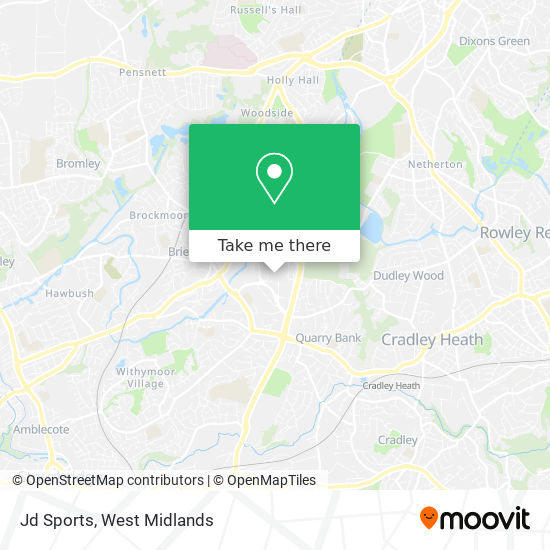 Jd Sports map