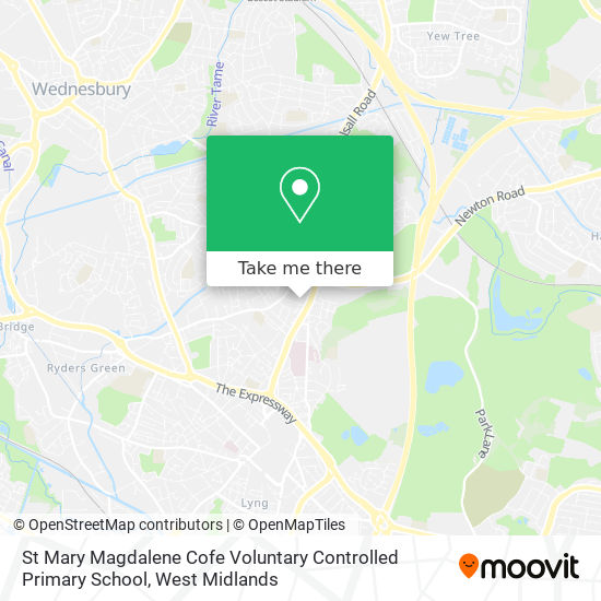 St Mary Magdalene Cofe Voluntary Controlled Primary School map