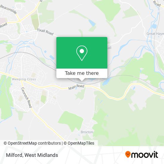 Milford map
