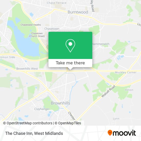 The Chase Inn map