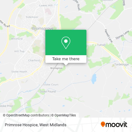 Primrose Hospice map